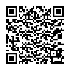 QR kód a telefonszámhoz +12033873141