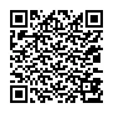 QR kód a telefonszámhoz +12033873144