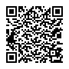 QR-code voor telefoonnummer +12033873145