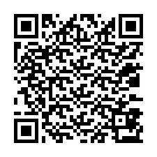 QR kód a telefonszámhoz +12033873148