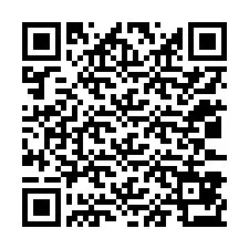 Kod QR dla numeru telefonu +12033873474