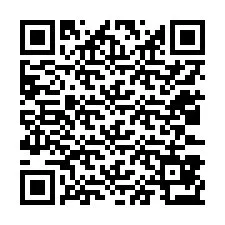 Kode QR untuk nomor Telepon +12033873476