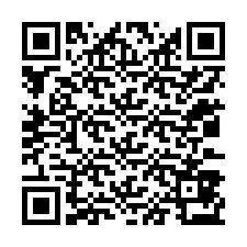 Código QR para número de teléfono +12033873954