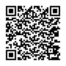 QR код за телефонен номер +12033873956