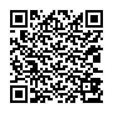 QR код за телефонен номер +12033873960