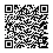 Código QR para número de teléfono +12033873961