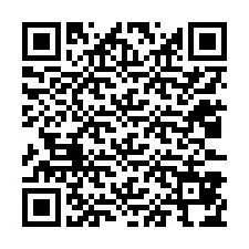 QR-Code für Telefonnummer +12033874462