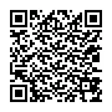 Codice QR per il numero di telefono +12033874464