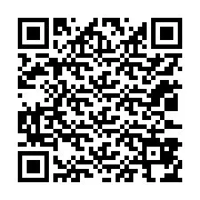 QR kód a telefonszámhoz +12033874465