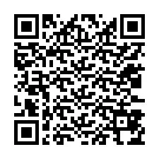 QR-код для номера телефона +12033874466