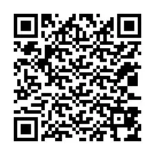 QR-koodi puhelinnumerolle +12033874471