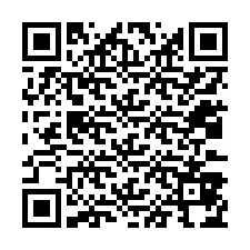 QR-Code für Telefonnummer +12033874953