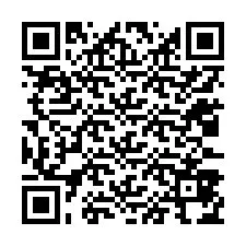 Kod QR dla numeru telefonu +12033874962