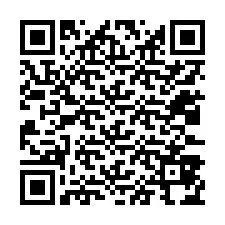 QR-код для номера телефона +12033874963