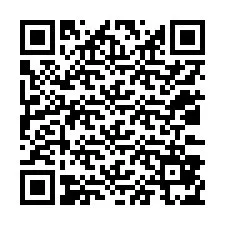 Codice QR per il numero di telefono +12033875658