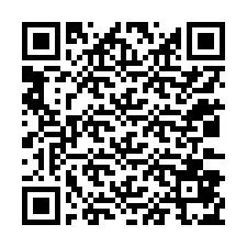 Telefon numarası için QR Kodu +12033875754