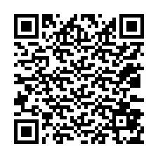 Código QR para número de teléfono +12033875759