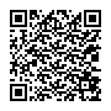 Código QR para número de teléfono +12033875760