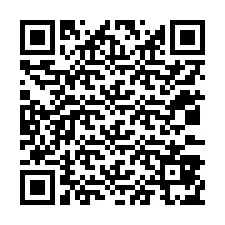 QR kód a telefonszámhoz +12033875910