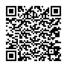 QR код за телефонен номер +12033875912