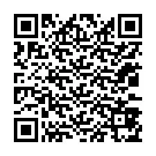 Kode QR untuk nomor Telepon +12033875915