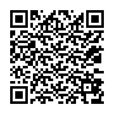 QR код за телефонен номер +12033876609