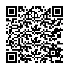 QR код за телефонен номер +12033876614