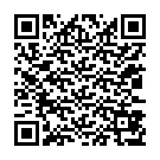 Kode QR untuk nomor Telepon +12033877464