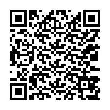 QR Code สำหรับหมายเลขโทรศัพท์ +12033877474