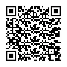 QR код за телефонен номер +12033878686