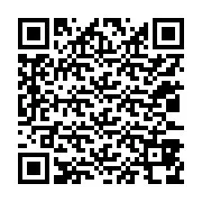 QR код за телефонен номер +12033878864