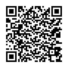 QR-код для номера телефона +12033878865