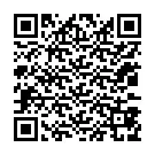 Código QR para número de telefone +12033879015