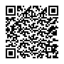 Código QR para número de teléfono +12033879019