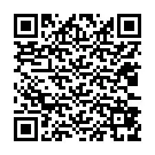 Kode QR untuk nomor Telepon +12033879622