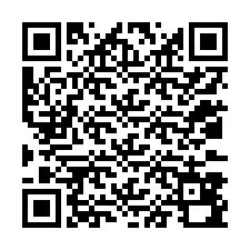 Kode QR untuk nomor Telepon +12033890418