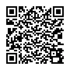 QR-koodi puhelinnumerolle +12033890420