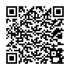 Kode QR untuk nomor Telepon +12033890429