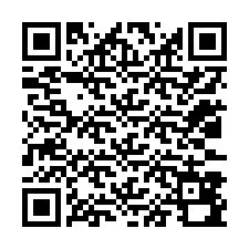 Código QR para número de telefone +12033890439