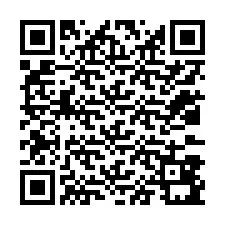 Código QR para número de teléfono +12033891009
