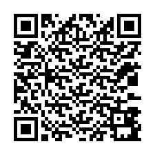 QR-код для номера телефона +12033891011