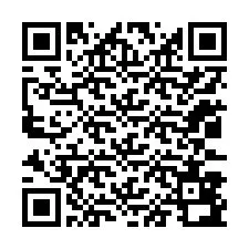 Codice QR per il numero di telefono +12033892575