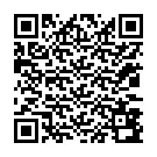 Kode QR untuk nomor Telepon +12033892581