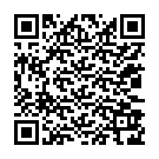 QR-koodi puhelinnumerolle +12033926394