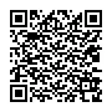 Código QR para número de teléfono +12033928612