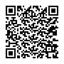 Código QR para número de telefone +12033928613