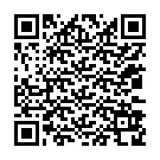 Kod QR dla numeru telefonu +12033928614