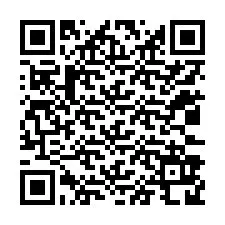 Kode QR untuk nomor Telepon +12033928620