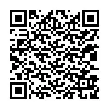 QR kód a telefonszámhoz +12033929160