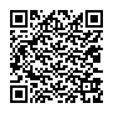 QR код за телефонен номер +12033929162